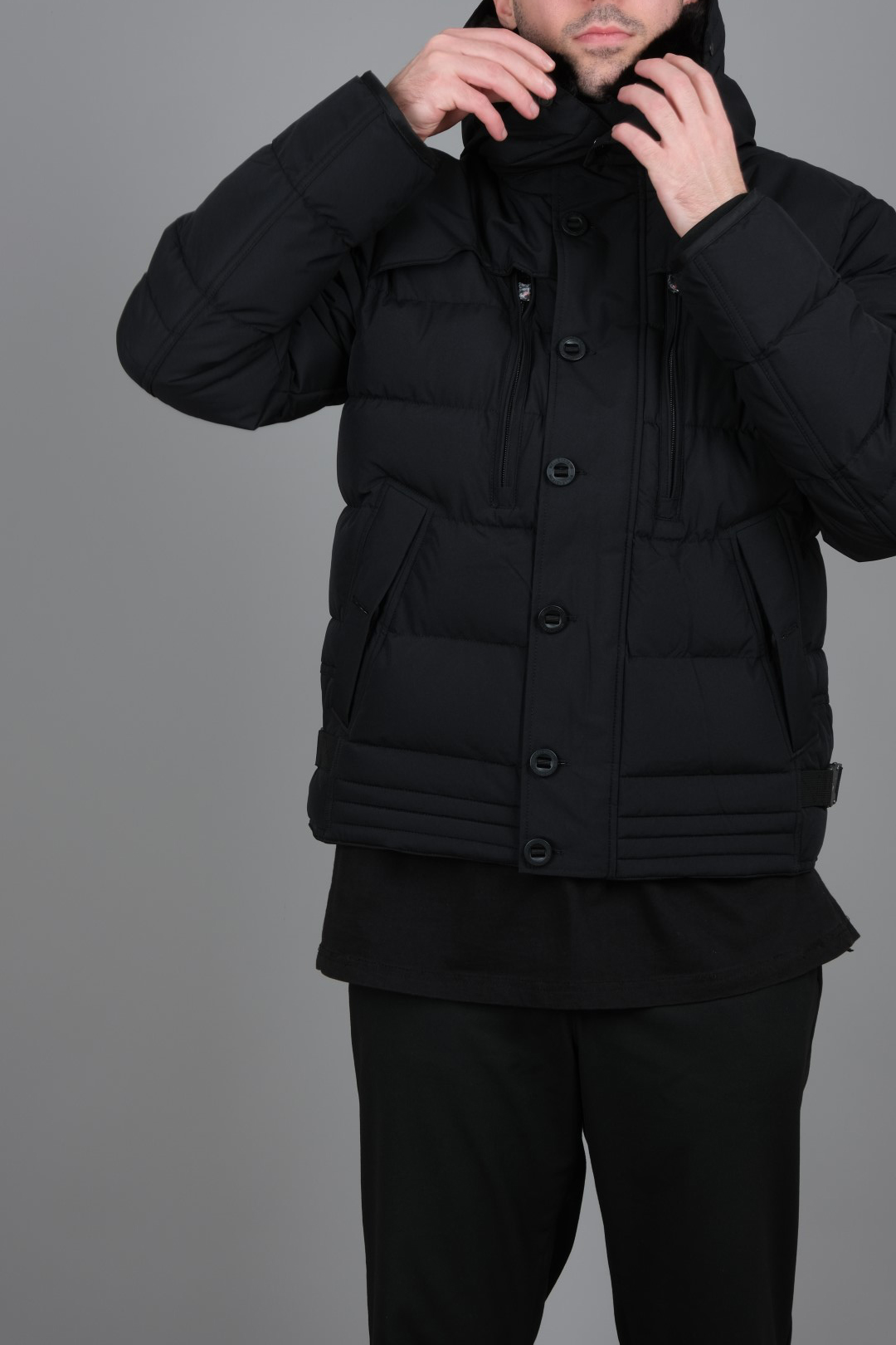 Black Wellensteyn Jacke Stad Winterjacke Herren Wellensteyn Jacken